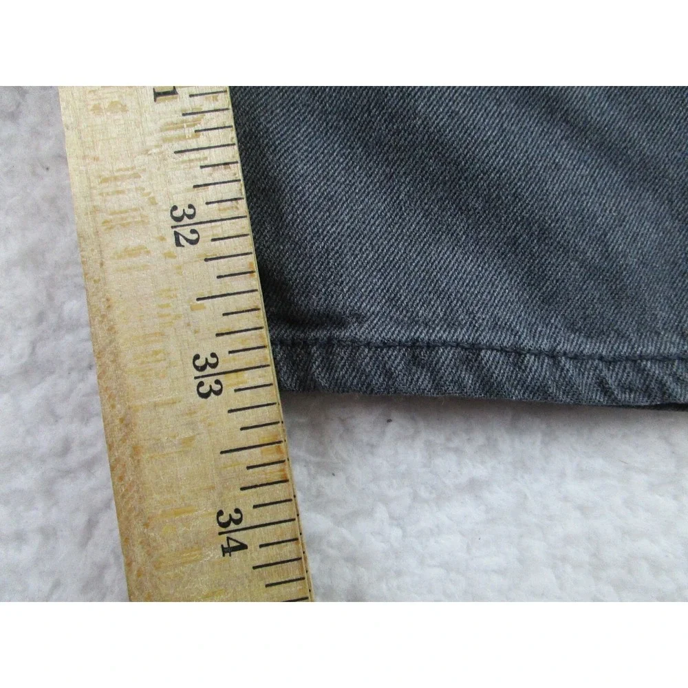 Agave Denim Rocker Jeans Mens 34x33 Gray Classic Taper‎ Straight Made In USA